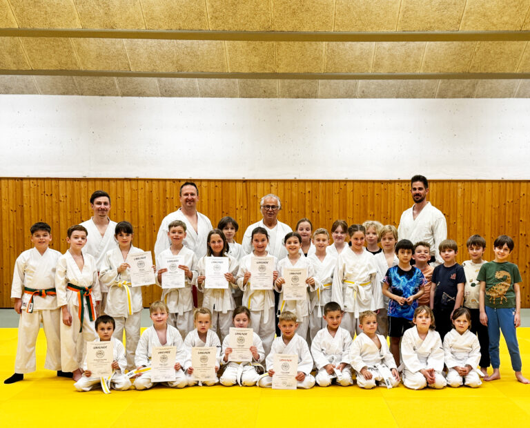 HapKiDo 🥋 Kinderprüfungen – 2. Gruppe